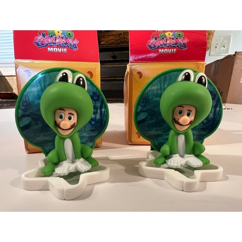 Luigi frog McDonald toys